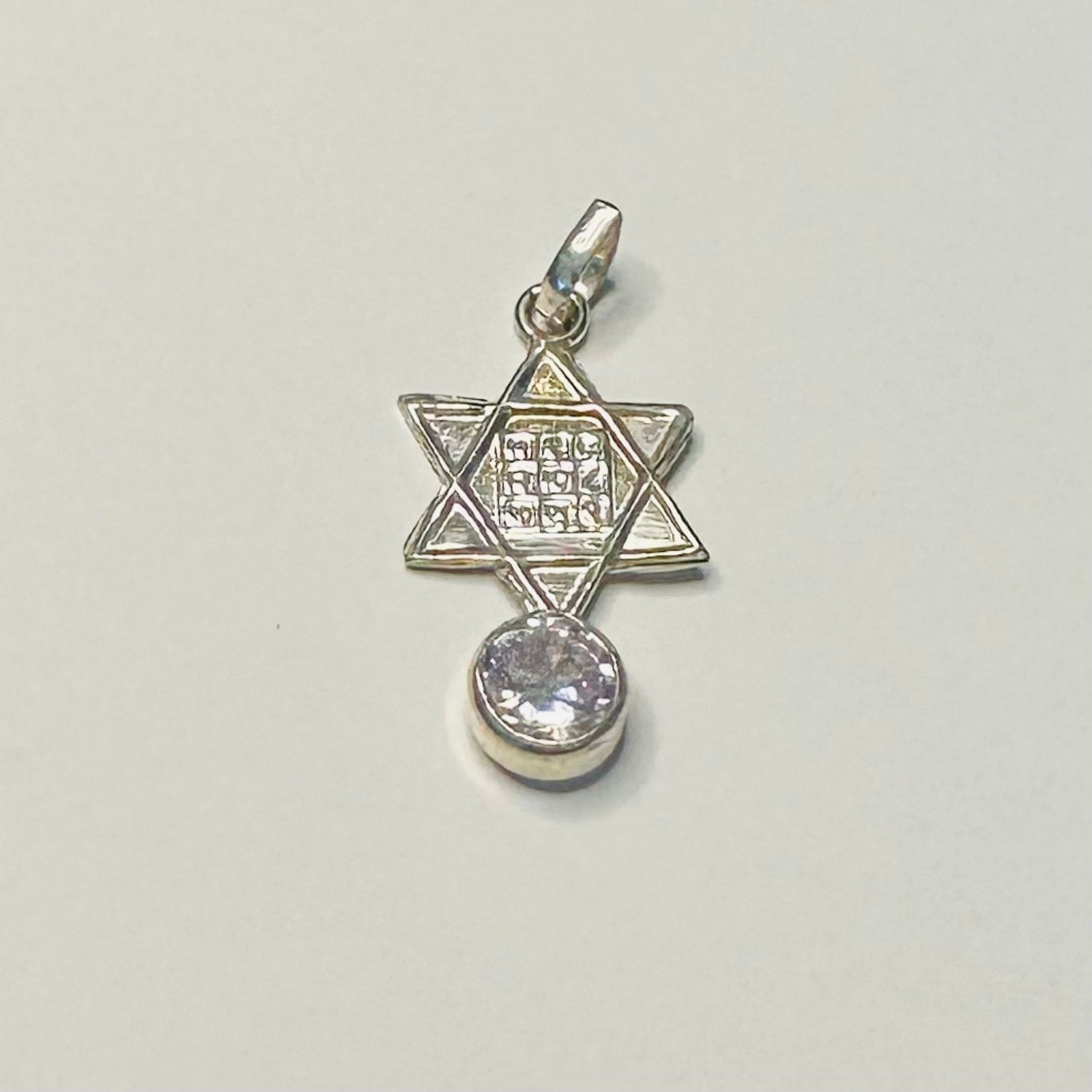 Shukra Yantra in Silver Pendant